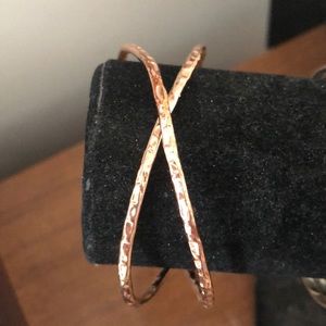 Rose gold-plated bracelet